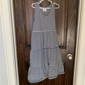 Hanna Andersson striped maxi dress size 140/US 10